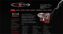 Desktop Screenshot of island-batteries.com